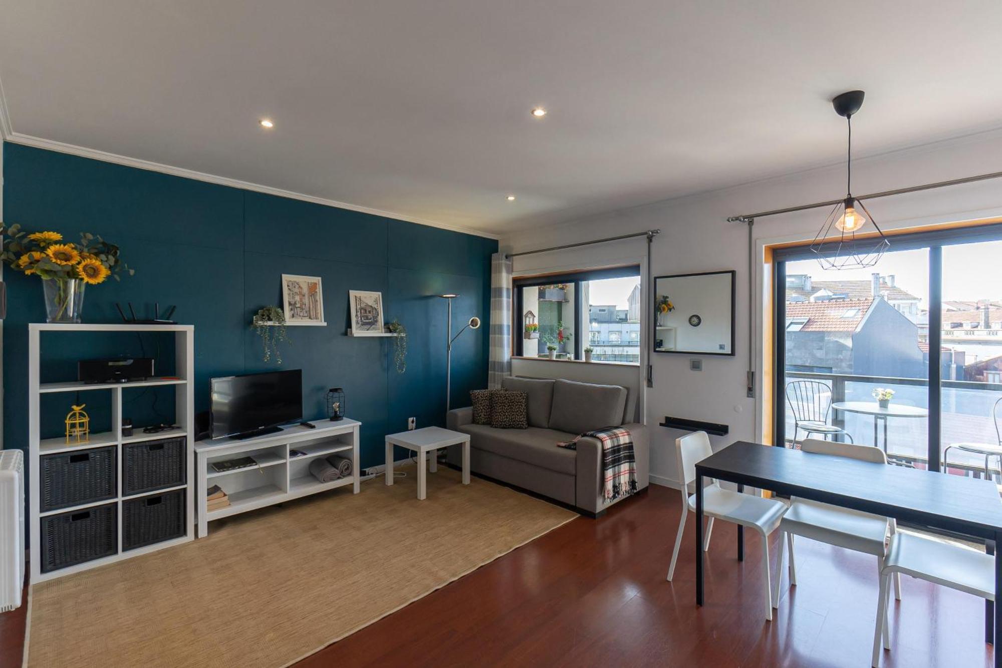 Top Floor Apartment With Sunny Balconies Porto Buitenkant foto